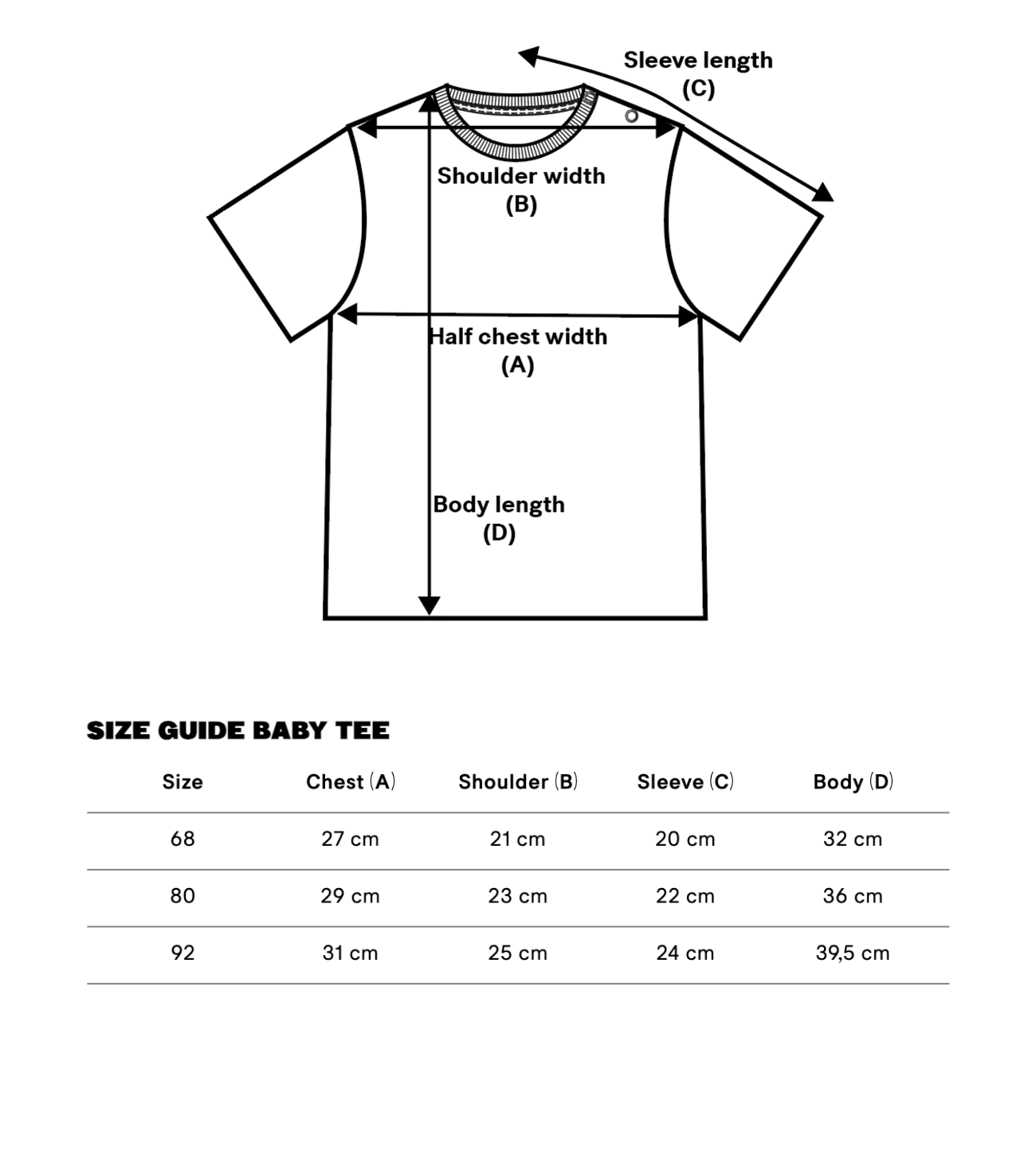 Baby Tee/White