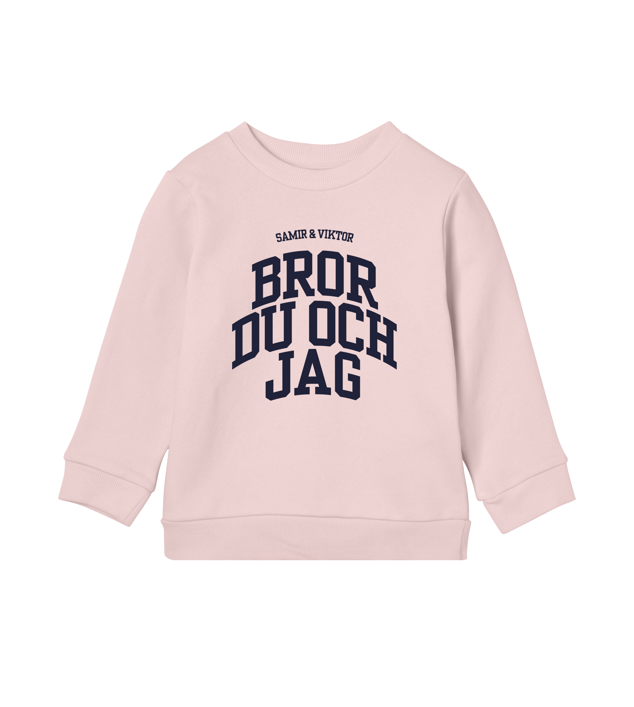 Kids Sweatshirt/Soft Pink